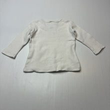 Load image into Gallery viewer, Unisex Anko, waffle cotton long sleeve top, GUC, size 00,  