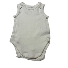 Load image into Gallery viewer, Unisex Dymples, organic cotton singletsuit romper, EUC, size 0000,  