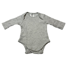 Load image into Gallery viewer, Unisex Target, grey cotton bodysuit / romper, EUC, size 00000,  