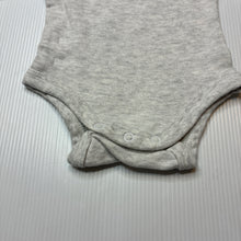 Load image into Gallery viewer, Unisex Target, grey cotton bodysuit / romper, EUC, size 00000,  