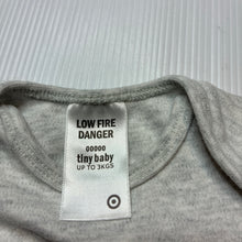 Load image into Gallery viewer, Unisex Target, grey cotton bodysuit / romper, EUC, size 00000,  