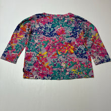 Load image into Gallery viewer, Girls Bonds, colourful long sleeve pyjama top, FUC, size 2,  