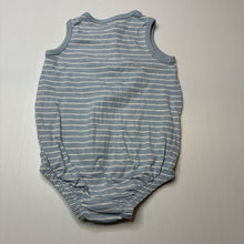 Load image into Gallery viewer, Boys Anko, striped cotton romper, EUC, size 1,  