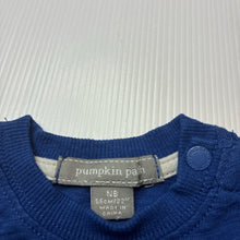 Load image into Gallery viewer, Boys Pumpkin Patch, cotton long sleeve tee / top, EUC, size 0000,  