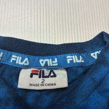 Load image into Gallery viewer, Boys FILA, tie dyed cotton long sleeve tee / top, FUC, size 2,  