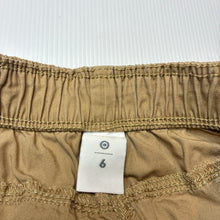 Load image into Gallery viewer, Boys Target, lightweight cotton cargo shorts, elasticated, EUC, size 6,  