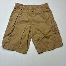 Load image into Gallery viewer, Boys Target, lightweight cotton cargo shorts, elasticated, EUC, size 6,  