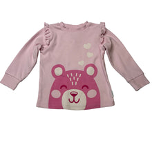 Load image into Gallery viewer, Girls Sprout, stretchy long sleeve pyjama top, light marks, FUC, size 1,  