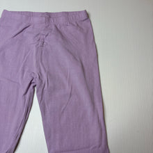 Load image into Gallery viewer, Girls Anko, purple stretchy leggings, Inside leg: 45cm, EUC, size 7,  