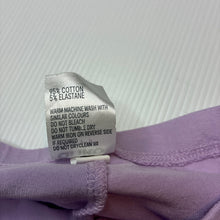 Load image into Gallery viewer, Girls Anko, purple stretchy leggings, Inside leg: 45cm, EUC, size 7,  