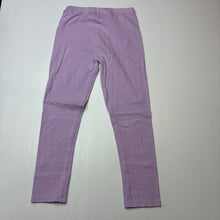 Load image into Gallery viewer, Girls Anko, purple stretchy leggings, Inside leg: 45cm, EUC, size 7,  
