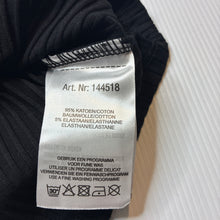 Load image into Gallery viewer, Girls GROGGY, black ribbed stretchy top, EUC, size 15,  