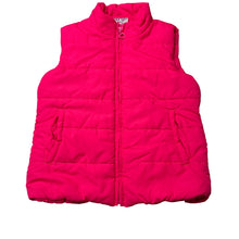 Load image into Gallery viewer, Girls Mango, neon pink puffer vest, EUC, size 10,  