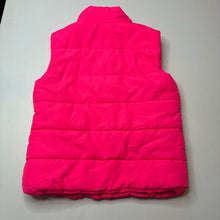 Load image into Gallery viewer, Girls Mango, neon pink puffer vest, EUC, size 10,  