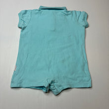Load image into Gallery viewer, Boys RAPH &amp; REMY, blue cotton polo romper, light marks, FUC, size 2,  