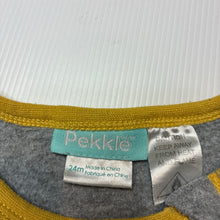 Load image into Gallery viewer, Unisex Pekkle, grey fleece zip coverall / romper, FUC, size 2,  
