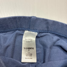 Load image into Gallery viewer, Girls Tiny Little Wonders, blue stretchy leggings, FUC, size 2,  