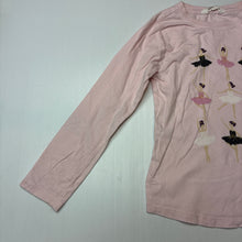 Load image into Gallery viewer, Girls Milkshake, cotton long sleeve tee / top, ballerinas, FUC, size 5,  