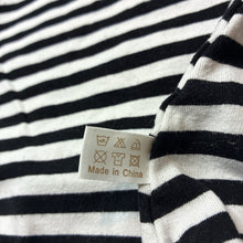 Load image into Gallery viewer, Unisex striped, long sleeve romper, FUC, size 2-3,  