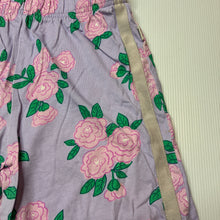 Load image into Gallery viewer, Girls Bonds, floral cotton shorts, elasticated, GUC, size 8,  