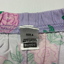 Load image into Gallery viewer, Girls Bonds, floral cotton shorts, elasticated, GUC, size 8,  