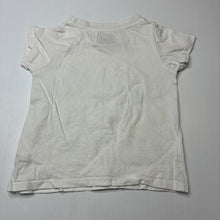 Load image into Gallery viewer, Unisex Little White Lie, white cotton tee / top, FUC, size 4,  