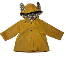 Load image into Gallery viewer, Girls PatPat, floral lined hooded jacket / coat, GUC, size 2-3,  
