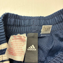 Load image into Gallery viewer, Boys Adidas, lined sports / activewear shorts, elasticated, no size, W: 26cm across unstretched, FUC, size 5-6,  