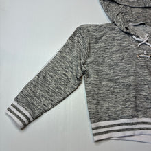 Load image into Gallery viewer, Girls DECJUBA KIDS, grey hoodie sweater, EUC, size 8-10,  