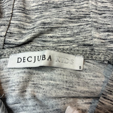 Load image into Gallery viewer, Girls DECJUBA KIDS, grey hoodie sweater, EUC, size 8-10,  