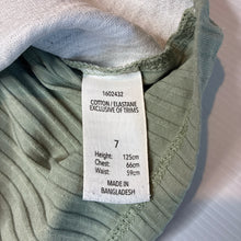 Load image into Gallery viewer, Girls KID, embroidered ribbed long sleeve top, EUC, size 7,  