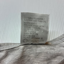 Load image into Gallery viewer, Unisex 4 Baby, grey zip coverall / romper, GUC, size 00000,  