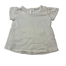 Load image into Gallery viewer, Girls Anko, white cotton tee / top, GUC, size 00,  
