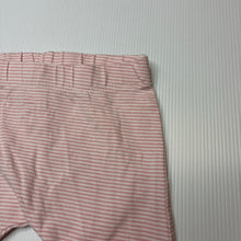 Load image into Gallery viewer, Girls Anko, pink stripe stretchy leggings, FUC, size 00,  
