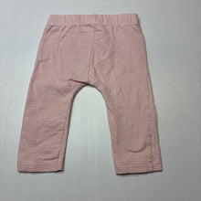 Load image into Gallery viewer, Girls Anko, pink stripe stretchy leggings, FUC, size 00,  