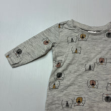 Load image into Gallery viewer, Boys Anko, long sleeve tee / top, bears, GUC, size 000,  