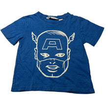 Load image into Gallery viewer, Boys H&amp;M, Marvel Captain America tee / top, FUC, size 3-4,  