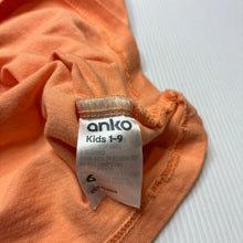 Load image into Gallery viewer, Girls Anko, orange cotton tee / top, FUC, size 6,  
