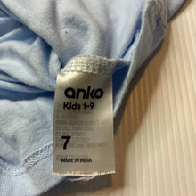 Load image into Gallery viewer, Girls Anko, cotton long sleeve tee / top, unicorn, EUC, size 7,  