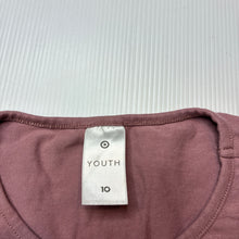 Load image into Gallery viewer, Girls Target, stretchy long sleeve tee / top, discolouration, FUC, size 10,  