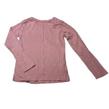 Load image into Gallery viewer, Girls Mango, pink cotton long sleeve tee / top, GUC, size 7,  