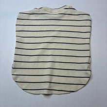 Load image into Gallery viewer, Unisex Cotton On, navy &amp; cream stripe sleeveless top, EUC, size 3,  