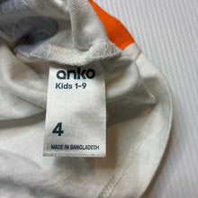Load image into Gallery viewer, Boys Anko, cotton tee / top, astronaut, FUC, size 4,  