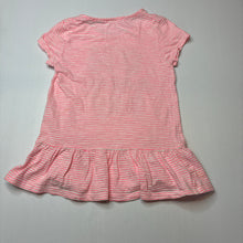 Load image into Gallery viewer, Girls Seed, striped peplum top, sequins, FUC, size 7-8,  