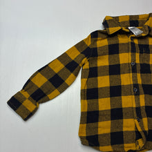 Load image into Gallery viewer, Boys Anko, checked flannel cotton long sleeve shirt, EUC, size 3,  