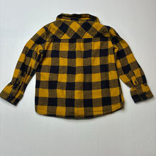 Load image into Gallery viewer, Boys Anko, checked flannel cotton long sleeve shirt, EUC, size 3,  