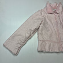 Load image into Gallery viewer, Girls Ladybird, vintage faux fur lined faux suede jacket, EUC, size 5,  