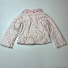 Load image into Gallery viewer, Girls Ladybird, vintage faux fur lined faux suede jacket, EUC, size 5,  