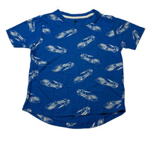 Load image into Gallery viewer, Boys Tilt, blue cotton tee / top, cars, FUC, size 5,  