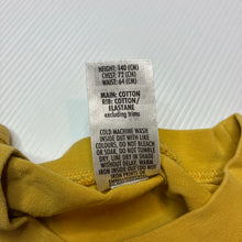 Load image into Gallery viewer, Unisex Bonds, yellow cotton tee / top, EUC, size 10,  